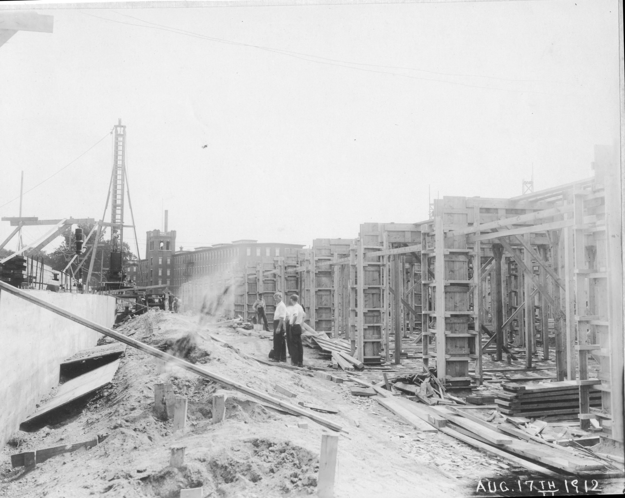 Bates Mill 5 -- Construction